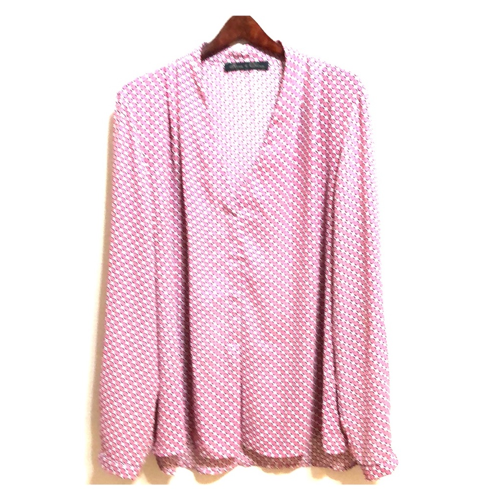 Rise & Olive| Women’s V Neck Long Sleeve Blouse